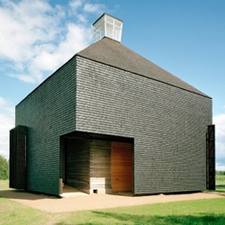 This church was the master’s thesis of  Anssi Lassila, co-founder of  the Finnish practice Lassila Hirvilammi Architects. The competition was arranged in 1999 at the University of Oulu’s Department of Architecture.