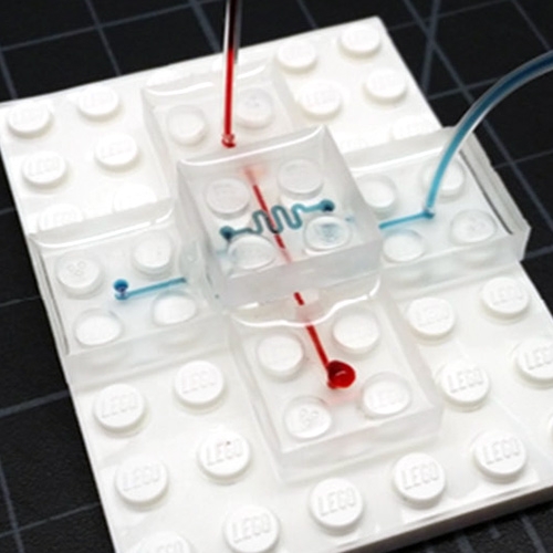 3D Printing Industry "Microfluidic LEGO bricks put biomedical research in the hands of the masses" Microfluidic LEGO bricks facilitate the study of liquid flow for medical research in the Department of Biomedical Engineering at the UC Irvine.