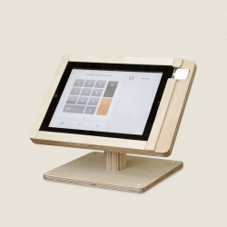 Square Register is a minimalist design created by American-based designer Tinkering Monkey. The design was conceived for the use of small-business owners in conjunction with the iPad’s Square credit card reader. 