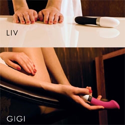 Lelo is announcing two new pleasure objects to their lineup... Liv & Gigi, tomorrow June 20th. Here's a quick sneak peek.