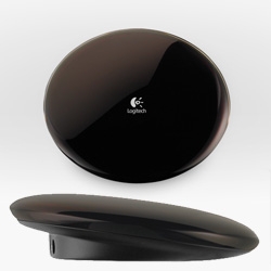 Logitech's Harmony Link ~ a pebble of tech that turns signals from the app into infrared commands that can control your TV, set-top boxes, music systems and many other home entertainment devices.