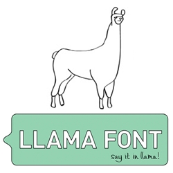 What is Llama Font? It's a font made of llamas. Use it to write out any message you'd like and share it with friends. It's especially helpful in taking the edge off of bad news.
