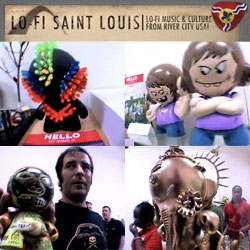 Lo-Fi Saint Louis has a great video showing what went down at the Star Clipper Comics sponsored Munny Art show