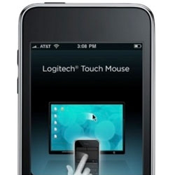 Touch Mouse App - Logitech Touch Mouse turns your iPhone or iPod Touch into a wireless trackpad and keyboard