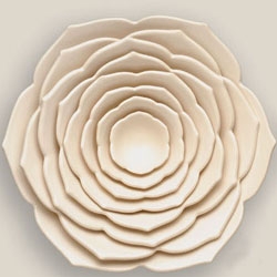 lotus nesting bowls...stunning!  i wouldnt even use them, i would just sit them on a table and admire