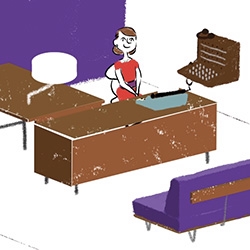 The Hilda Stories ~ beautifully fascinating videos about Hilda Longinotti, the 21 year executive secretary at George Nelson's design studio. Herman Miller brings her stories to life with animation by Damien Florébert Cuypers. 