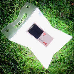 LuminAID is the world's first inflatable solar light. It can be used for emergency relief or a camping lantern.