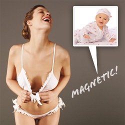 The Magnetic Clothing Trend ~ from baby clothes to lingerie... Would you for go those extra few seconds a day to swap clasps and buttons for magnets?
