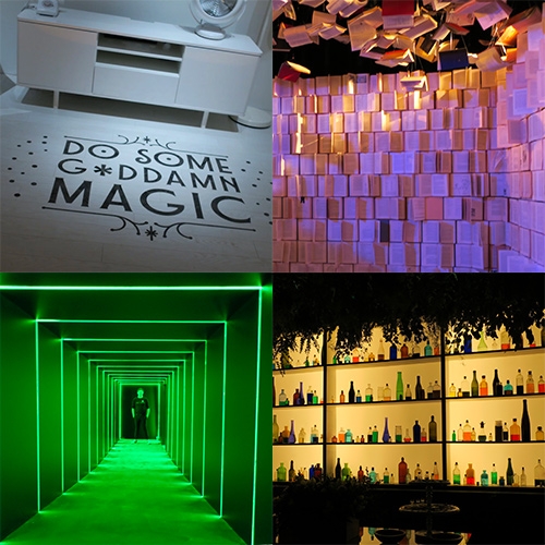 TechCrunch gives us a peek "Inside Syfy’s ‘Magicians’-promoting Hall of Magic" - The Hall of Magic is a pop up experience in the William Vale Hotel in Brooklyn