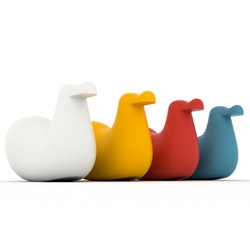 Designboom has a sneak peek at Magis' upcoming launches at the salone this year! I can't wait to see more of this Dodo by oiva toikka for the me too collection ~ perfect to go with the classic puppy!