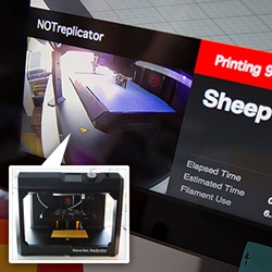 Unboxing the new MakerBot Replicator 5th Gen Desktop 3D Printer ~ fun new features from the camera to magnetic extruder head, from spring loaded nozzles to easier leveling and more...