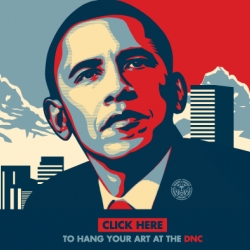 MoveOn is hosting a new contest. Winners will join Shepard Fairey's MANIFEST HOPE gallery in Denver at the Democratic National Conference along side awesome artists...