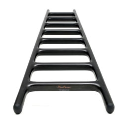 Carbon fiber ladder by Marc Newson which weighs just 2.2 and holds up to 220 pounds of weight.
