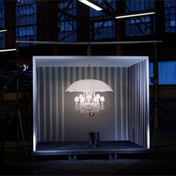 This Marie Coquine Chandelier by Philippe Starck is part of Baccarat's 'Highlights Collection' range to be shown at the upcoming Milan Design Week 2011.