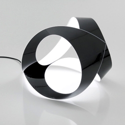 'Perelin' electroluminescent lamp series by Markus J. Becker.