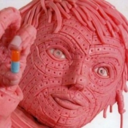 amazing sculpture made from chewing gum from italian artist maurizio savini.