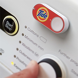 Amazon Dash Buttons - "just press and never run out"