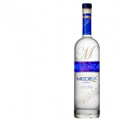 Medea vodka is a single-distilled wheat-based vodka from Holland but what makes it distinctive is a bottle with a programmable LED display that can hold up to six different messages each with 255 characters. 