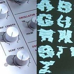 The Meek FM Typographic Synthesizer creates new typefaces using a Moog-like analog control interface.