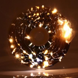 Gorgeous Shots Of Microwaved CDs !! Very cool !!!