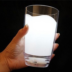Creative Milk Glass LED Night Lamp