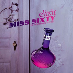 Miss Sixty Elixir - new perfume, playful bottle design