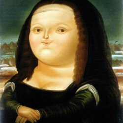 Leonardo Da Vinci's Mona Lisa has been celebrated and ridiculed- by world-famous artists such as Fernando Botero, Salvador Dali, Andy Warhol, Rene Magritte, Jean-Michel Basquiat, Keith Haring and many others.
