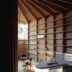 Tree House from Mount Fuji Architects Studio is located in a residential area on a gentle hill in the northern Tokyo. Stunning design inside and out.