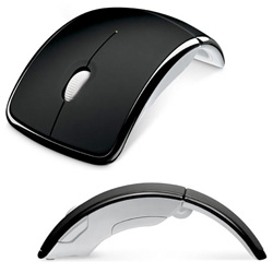 Microsoft Arc Mouse, a collapsible wireless mouse ~ launching Holiday 08