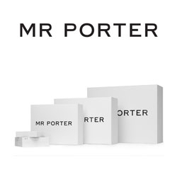 Saturday London's minimalist packaging for Mr Porter.