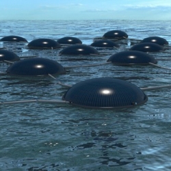 Marine Solar Cells is a new technology which would use both solar and wave energy to generate power. 