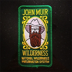 John Muir Wilderness Patch from ESIA (Eastern Sierra Interpretive Association)