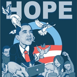 008 Movement and Upper Playground strike again with their latest artist collab posters in support of Obama, this time from Munk One and Sam Flores! Also, special NOTCOT giveaway...