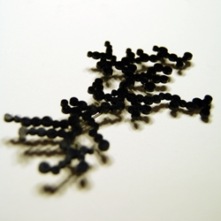 Dendrite brooch by Nervous-System Design, a collaboration between a design student and a mathematician. 