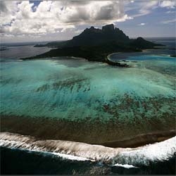 when this national geographic shot of bora bora hit my inbox it was like a moment of zen.  gorgeous!