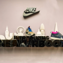 As part of their Sneakerboots campaign, London creative agency Rosie Lee enlisted Modla to reproduce models of some of London’s and Paris’ most famous landmarks…with a Nike twist.
