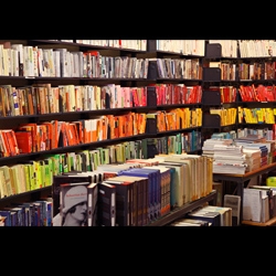A year ago, Sean Ohlenkamp and his wife created a stop motion video of them organizing their bookshelf. This year, they've stepped it up a notch, and organized an entire book store – Type Books in Toronto.