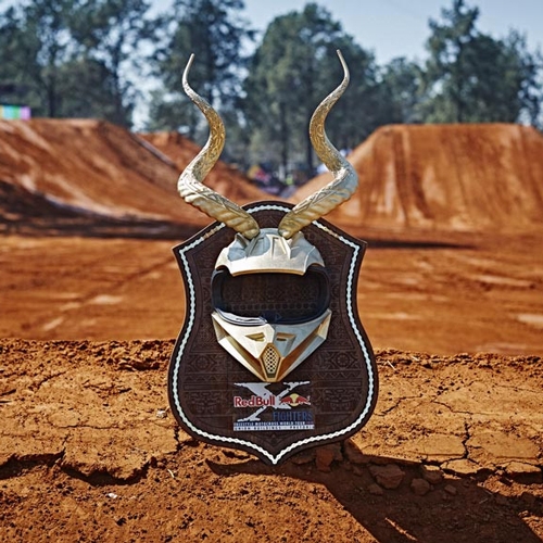 Red Bull X-Fighters South Africa 2015 trophies by JesseJames Design.