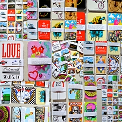 20 different Spoke Cards have been designed especially for Love Your Bike Portsmouth on 30/5/10. I Love Dust, Farkfk, LEX, Sifer, and many more artists and students across the city. 