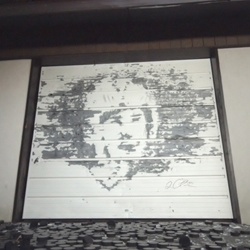 A self-portrait created by 800 hockey pucks hitting a garage door. The spot, created by Toronto-based Lowe Roche, features San Jose Sharks' Logan Couture. 