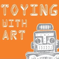 Toying with Art is an exhibition at the Cameron Art Museum. More than 50 artists from around the country have designed and fabricated toys in a wide variety of sizes, themes and styles for this exhibition.