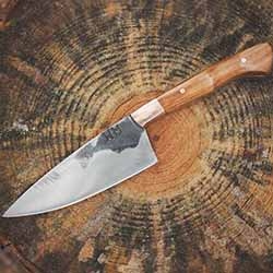 Heartwood Forge. Handcrafted knives made to stand the test of time, and reclaimed lumber from saw mills in the Southern Appalachian region. By Will Manning of Jefferson, Georgia. 
