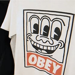 OBEY x Keith Haring ~ nice video with Shepard Fairey about the new collection!