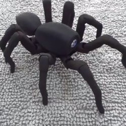 T8 is a wirelessly controlled bio-inspired octopod robot made with high resolution 3D printed parts
