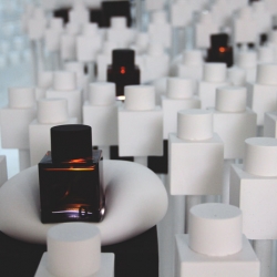 A pop-up shop for Odin New York’s fragrance collection, this temporary retail installation creates an unexpected moment embedded within an East Village storefront.