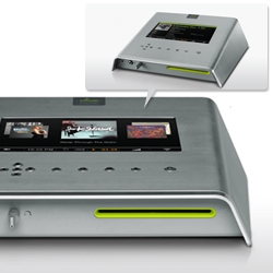 Olive's 'O6HD Music Server' - "The world's first HD Audiophile Server" features a 10.1'' wide aspect color touch-screen to present your music collection in vivid clarity.