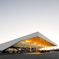 Olive oil brand Oliveira da Serra is getting in on the act, building a flagship processing plant in the Alentejo region of southern Portugal, designed by Lisbon-born architect Ricardo Bak Gordon.