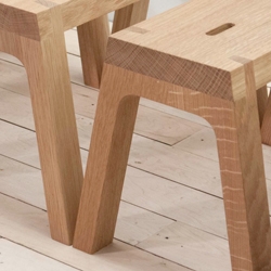 The 10º Step Stool is an absolutely gorgeous, sustainable, handcrafted piece from nascent furniture outfit The Office for Lost Objects.