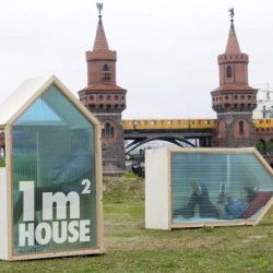 Berlin based architect & designer Van Bo Le-Mentzel designed the one square meter house.