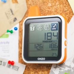 Onzo's smart energy kit provides a powerful energy management tool for the consumer. It consists of a sensor, display and integrated website. The display interprets and delivers simple actionable information to users in real-time.